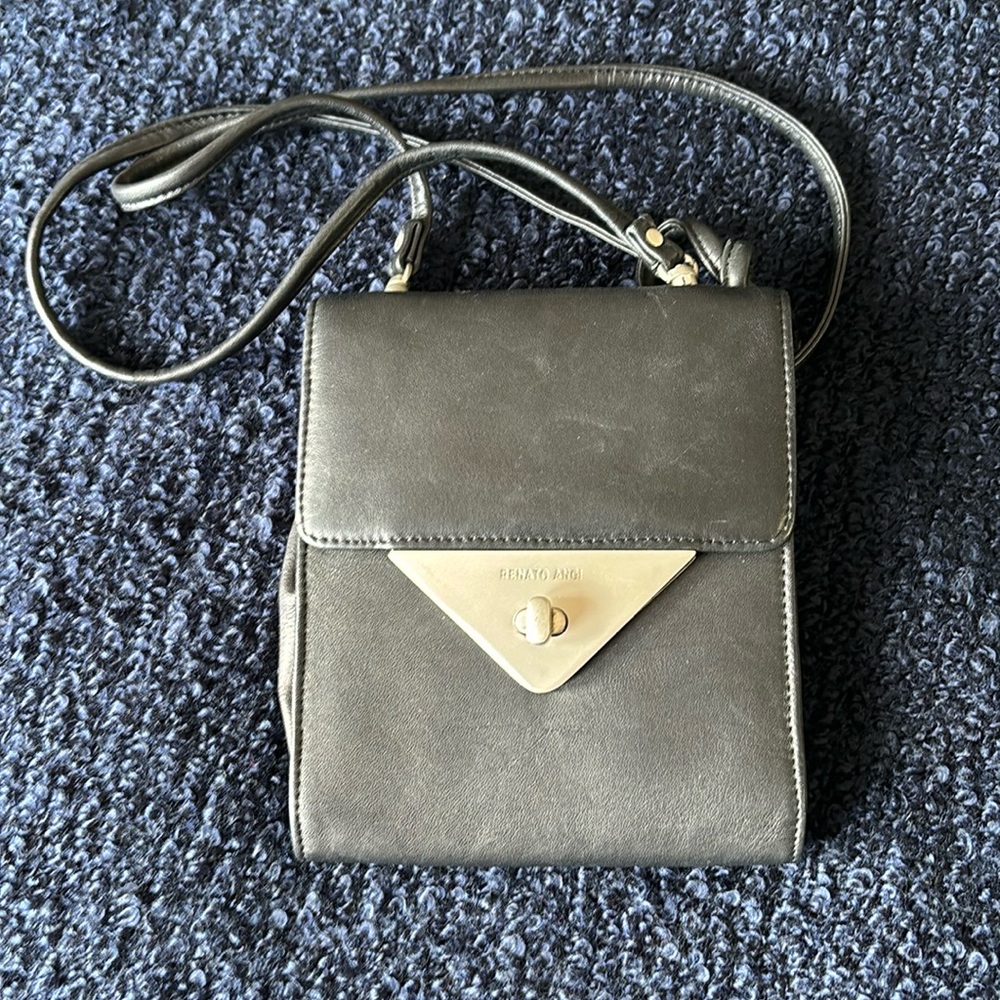 Renato Angi small leather handbag